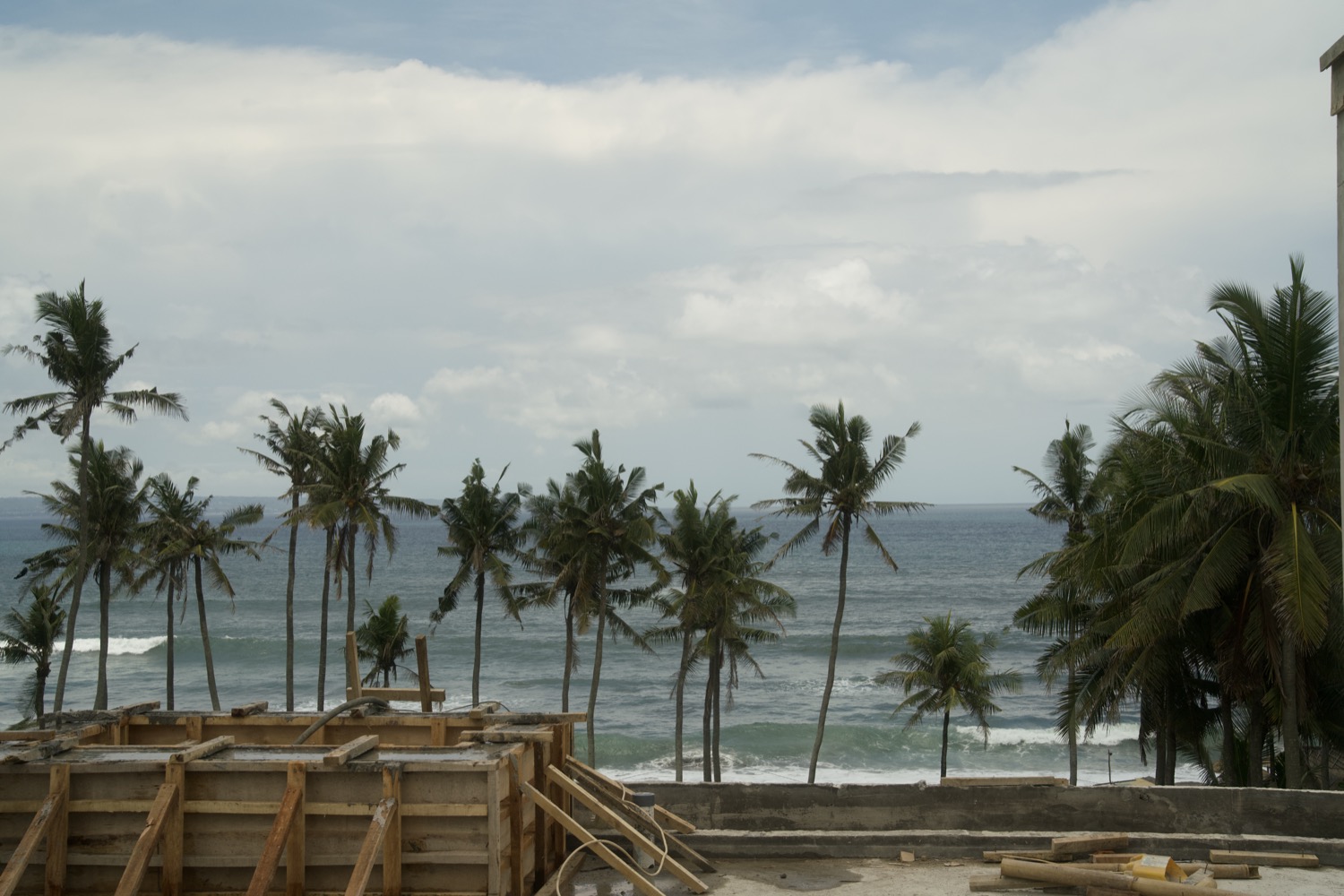 Ocean view from Seseh Bali villa site